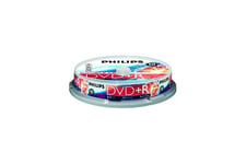 Philips DR8S8B10F - DVD+R DL x 10 - 8.5 GB - lagringsmedier