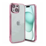 Luxury Mobilskal iPhone 15 - Rosa Rosa