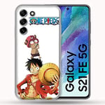 Coque pour Samsung Galaxy S21 FE / S21FE Manga One Piece Chopper
