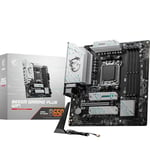 MSI B650M Gaming Plus WiFi Carte-mère, Micro-ATX - Compatible avec Les processeurs AMD Ryzen 8000 & 7000, AM5 - Mémoire DDR5 jusqu'à 7800+MHz/OC, PCIe 4.0 x16, M.2 Gen4, Wi-FI 6E