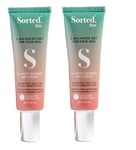 Sorted Skin - 2 x 5 in 1 Anti-Redness Day Cream SPF50