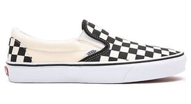 Chaussures vans classic slip on checkboard noir   blanc