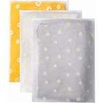 10 st återanvändbara zip-påsar, 40 x 50 cm stora plastpåsar för sjukhus, resekläder, förvaringspåsar, genomskinliga förseglingspåsar, vattentäta arrangörer för kläder, skor