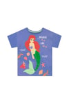 Princess Ariel Little Mermaid T-Shirt With Glitter
