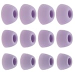6 Pairs Silicone Earbuds Compatible with Samsung Galaxy Buds 2 Pro Purple