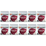 Tassimo Coffee Pods Costa Cappuccino 10 Packs (Total 80 Drinks)