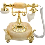 JALAL Classic Old-Fashioned Telephone, Retro Antique Landline, Office Home Wired Fixed Telephone