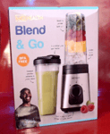 Mo Health Blend & Go Blender Ice Crushing Power, With 2 600ml Sports Bottle
