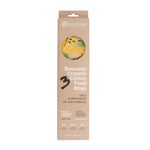 WaxWrap Beeswax Organic Cotton Food Bags - 3 Pack