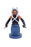 Cable Guys - Star Wars Ahsoka Tano Gaming Accessories Holder & Phone Holder for Most Controller (Xbox, Play Station, Nintendo Switch) & Phone