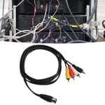 DIN 5 Pin Male To 4RCA Male Cable Pure Copper Wire Core Sound Adapter Cable SLS
