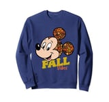 Disney Mickey Mouse Fall Vibes Autumn Leaves Sweatshirt