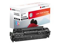 AgfaPhoto - Svart - kompatibel - tonerkassett (alternativ för: HP CC530A) - för HP Color LaserJet CM2320fxi, CM2320n, CM2320nf, CP2025, CP2025dn, CP2025n, CP2025x
