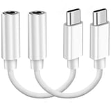 USB-C to 3.5mm Headphone Jack Adapter Compatible with iPad Pro 2020 2018, Pixel 4/3/2/3XL/2XL, Samsung Sony HTC Moto and More, Type C to Aux Earphone Cable
