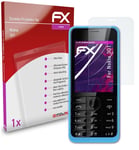atFoliX Glass Protective Film for Nokia 301 Glass Protector 9H Hybrid-Glass
