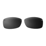 Walleva Black Polarized Replacement Lenses For Maui Jim Akau Sunglasses