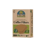 If You Care Compostable Unbleached Chlorine Free Coffee Filter No 2