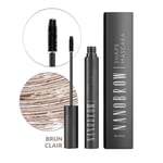 Ljusbrun mascara för ögonbryn Nanobrow Shape Mascara Ljusbrun - Tonad ögonbrynsmascara, definierar ögonbrynen perfekt