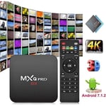 Décodeur multimédias Smart TV Box Android 7.1 Miracast HD