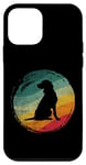 iPhone 12 mini Small Munsterlander Dog Retro Vintage Design Case