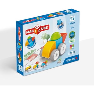 Geomag MagiCube Peppa Pig – 3 Cubes Magnétiques Multicolores – Jeu De Construction éducatif Pour Enfants – Fabriqué En Suisse