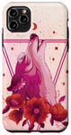 Coque pour iPhone 11 Pro Max vaporwave hurling wolf different moon cycles