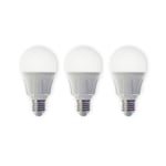 Lindby E27 8,5 W 830 LED-lamppu, lämmin valkoinen, 3 kpl