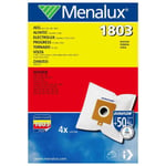 MENALUX Menalux Dammsugarpåsar 1803 Syntet 4-pack + Filter
