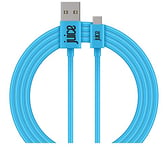 Juice USB Type C 3m Charger and Sync Cable for Samsung Galaxy S20, S10, S9, S8, S20 Plus, Huawei P30, P20, Sony, Apple Ipad 2020, Pro 2020, Air 2020 - Aqua