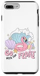 iPhone 7 Plus/8 Plus Flamingo Go With The Float Summer Pool Party Vacation Cruise Case