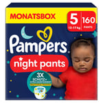 Pampers Baby-Dry Pants Night , storlek 5 12-17kg, månadsbox (1 x 160 blöjor)
