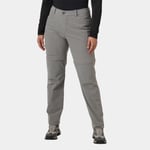 Helly Hansen W Elv Light Zip Off Trousers Grå L