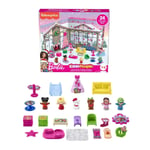 Fisher-Price Little People Barbie Advent Calendar Playset HMK85 24 Pieces