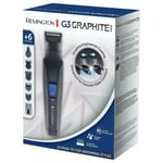 Remington Graphite G3 Electric Beard Shaver, Body Groomer, Nose Hair Trimmer Kit