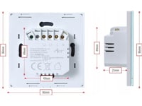 Art Smart Light Switch Zigbee 3.0 Dubbel Vit Art Oem