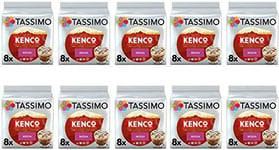 Tassimo Coffee Pods Kenco Mocha 10 Packs (Total 80 Drinks)