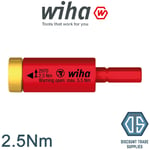 Wiha 41343 EasyTorque Electric Torque Adapter for SlimBits and SlimVario Holder