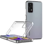 Xiaomi Redmi Note 11 Pro 5G - Stötdämpande Floveme Silikonskal Genomskinlig
