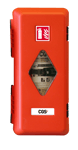 Brandsläckarskåp CGS PRO EC9PW för 6 kg pulver- och 6 l skumsläckare
