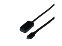 EFB Elektronik EBUSBC-USBA10GE.5, 5 m, USB C, USB A, USB 3.2 Gen 2 (3.1 Gen 2), 10000 Mbit/s, Svart