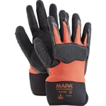 MAPA PROFESSIONNEL Gants de protection Titan 850 Taille 11, noir-orange (par 12)