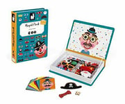 JANOD MAGNETI'BOOK CRAZY FACES BRAND NEW IN BOX 3-8 YEARS 82 PIECES