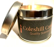 Coleshill Candle Co. - Scented Candle - Mens Fine Fragrance No. 205 - Smells like Cool Water