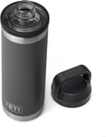YETI Rambler, Vaccum Insulated Stainless Steel Bottle with Chug Cap, Charcoal, 1