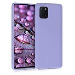 kwmobile TPU Case Compatible with Samsung Galaxy Note 10 Lite - Case Soft Slim Smooth Flexible Protective Phone Cover - Light Lavender