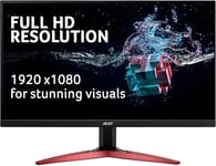 Acer KG241YAbii 23.8 Inch Full HD Gaming Monitor (VA Panel, FreeSync, 75Hz, 1ms,