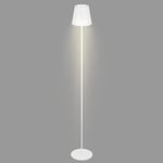 Briloner – Lampadaire LED 3 en 1 à intensité variable progressive, tactile, lampadaire LED extérieur, lampe sur pied LED sans fil, blanc