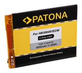 Patona Batteri for Huawei Ascend P9 P9 Lite Honor 5c 7 Lite Honor 8 9 P8 Lite 2017 P9 P9 L 600103193 (Kan sendes i brev)