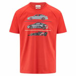 Kappa - T-Shirt Argla BWT Alpine F1 Team 2023 Rouge pour Homme - Rouge - Taille XL