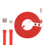 OnePlus 1,5m Dash Charge Type-C Platt Kabel 4A USB Snabbladdningsdatakabel för OnePlus 6/5/5T/3/3T